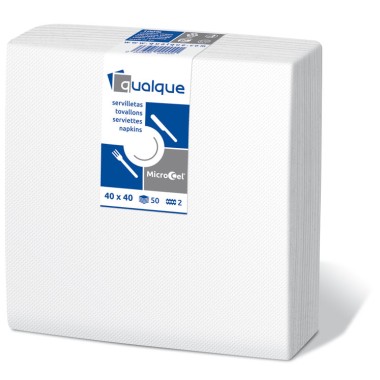 Servilletas 40x40 P&P 1/4...
