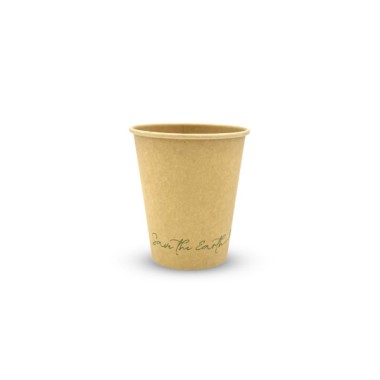 Vaso cartón 210ml (7oz) Kraft